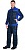 Куртка "Престиж-Люкс" (тк. Панакота) синий с васильковым