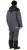 Костюм мужской утепленный "Брукс" с брюками цв. т.серый-черный